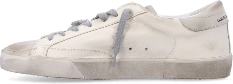 Golden Goose Vintage Star Lace-Up Sneakers White Heren