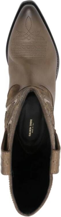 Golden Goose Wish Star Leren Laarzen