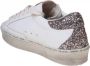 Golden Goose Witte en Roze Leren Sneakers White Dames - Thumbnail 4