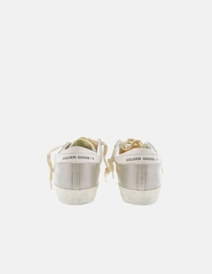 Golden Goose Wit en Zand Super-Star Penstar Sneakers Multicolor Dames