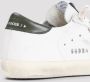 Golden Goose Witte Leren Sneakers met Katoenen Veters White Dames - Thumbnail 28