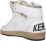 Golden Goose Wit Taupe Sky Star Nappa Suede Nylon Tong Wit Heren - Thumbnail 3