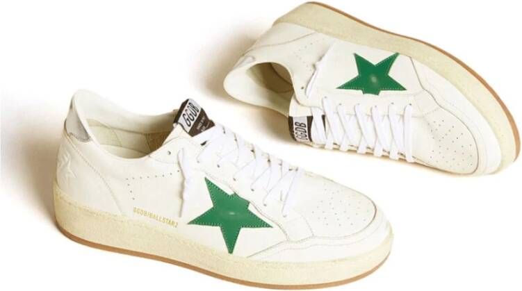 Golden Goose Witte Ball Star Sneakers White Heren