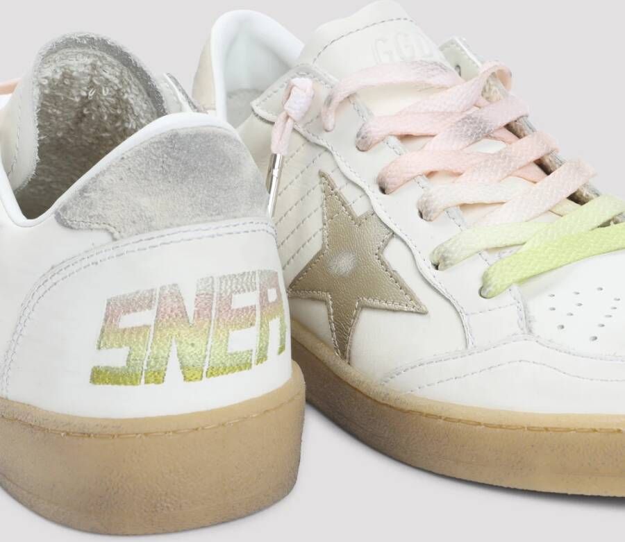 Golden Goose Gelamineerde ster suède hak sneakers