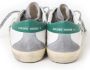 Golden Goose Witte en grijze sneakers met groene hiel Multicolor Heren - Thumbnail 2