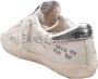 Golden Goose Witte en zilveren leren sneakers White Heren - Thumbnail 4