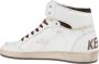 Golden Goose Witte hoge sneakers met suède details - Thumbnail 2