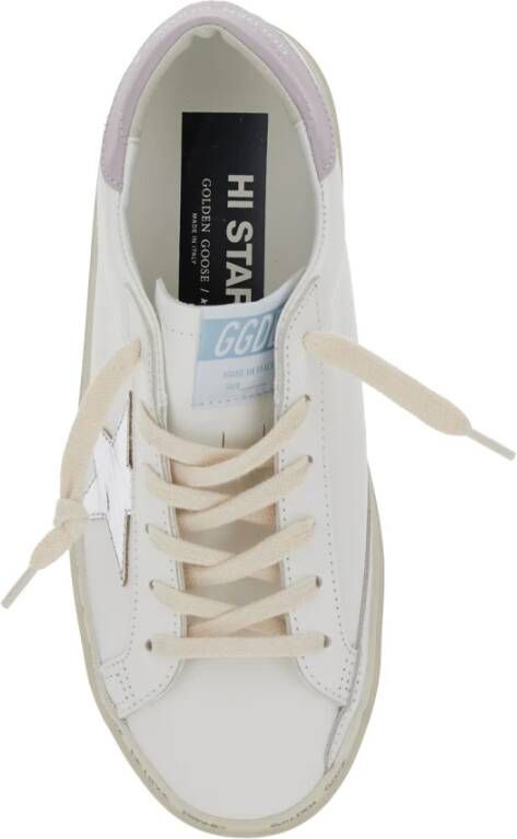 Golden Goose Witte lage leren sneakers
