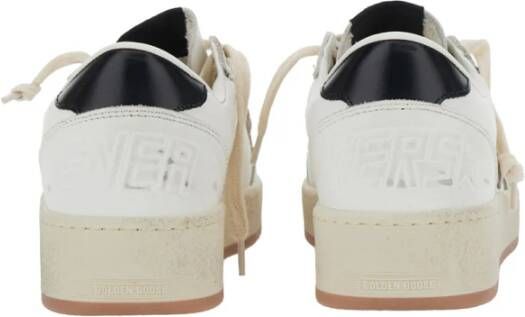 Golden Goose Witte lage sneakers met sterpatch White Dames