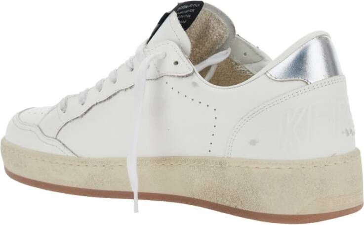Golden Goose Witte lage sneakers met sterpatch White Heren