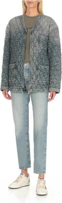 Golden Goose Witte Glitter Sneakers van Leer White Dames