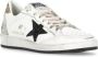 Golden Goose Witte Glitter Sneakers van Leer White Dames - Thumbnail 3
