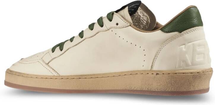 Golden Goose Witte Leren Sneakers met Sterdetail
