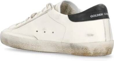Golden Goose Witte Leren Sneakers met Sterlogo White Heren