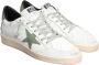 Golden Goose Witte Leren Sneakers met Contrasterende Details White Heren - Thumbnail 9