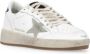 Golden Goose Witte Leren Sneakers met Vernietigend Effect White - Thumbnail 4