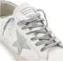 Golden Goose Witte Leren Sneakers met Zijlogo White Heren - Thumbnail 8