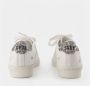 Golden Goose Witte Leren Sneakers met Zilveren Accenten White Dames - Thumbnail 6