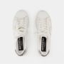 Golden Goose Witte Leren Sneakers met Zilveren Accenten White Dames - Thumbnail 7