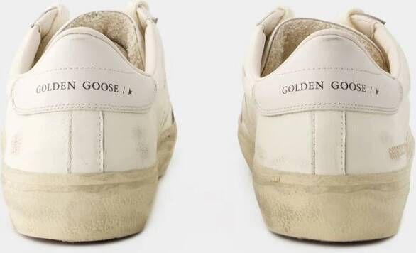 Golden Goose Witte Leren Sneakers Soul-Star Wit Heren