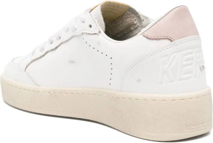 Golden Goose Witte Leren Sneakers Stijlvol Comfort