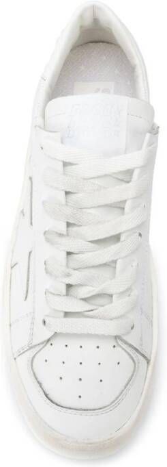 Golden Goose Witte Leren Sneakers Stijlvol Comfort