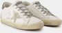 Golden Goose Witte Leren Sneakers met Contrasterende Details White Dames - Thumbnail 2