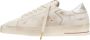 Golden Goose Witte Leren Sneakers Vintage Stijl White Dames - Thumbnail 4