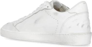 Golden Goose Witte Leren Sneakers voor Mannen Wit Heren
