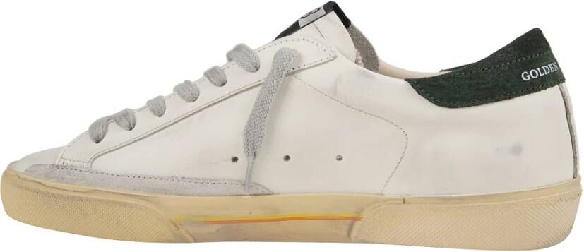 Golden Goose Witte leren sterrensneakers