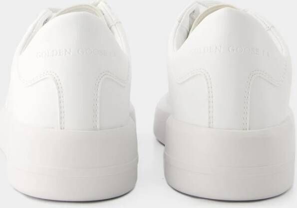 Golden Goose Witte Leren Sterrensneakers Pure Stijl Wit Dames