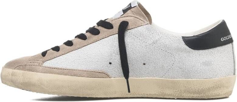 Golden Goose Witte Leren Sneakers Aw24 White Heren
