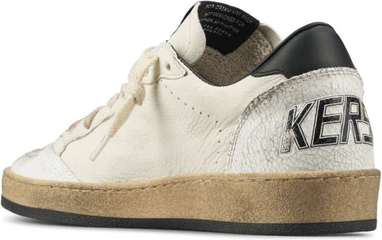 Golden Goose Witte Sneakers met Nappa en Suède White Dames