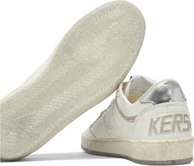 Golden Goose Witte Sneakers Retro Stijl