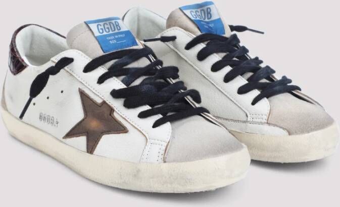 Golden Goose Witte Sneakers Stijlvol Uiterlijk Comfortabel Veelzijdig
