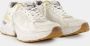Golden Goose Leren Net en Suède Ster Hiel White Dames - Thumbnail 2
