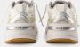 Golden Goose Leren Net en Suède Ster Hiel White Dames - Thumbnail 3