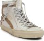 Golden Goose Witte Leren Slide Sneakers met Messing Details White Dames - Thumbnail 18