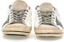 Golden Goose Stijlvolle Leren Sneakers in Wit Groen Bruin Multicolor Heren - Thumbnail 16