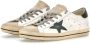 Golden Goose Stijlvolle Leren Sneakers in Wit Groen Bruin Multicolor Heren - Thumbnail 17