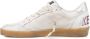 Golden Goose Witte Groene Leren Sneakers Ball Star White Heren - Thumbnail 2