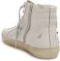 Golden Goose Witte Leren Slide Sneakers met Messing Details White Dames - Thumbnail 10