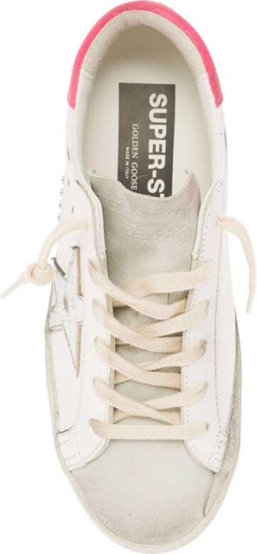 Golden Goose Witte Super-Star Sneakers White Dames