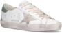 Golden Goose Leren sneakers met suède inzetstukken en geborduurd monogram White Heren - Thumbnail 4