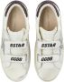 Golden Goose Witte Zilveren Bruine Old School Sneakers White Dames - Thumbnail 4