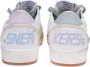 Golden Goose Wit Zilver Sneakers Ster Patch Aqua - Thumbnail 2
