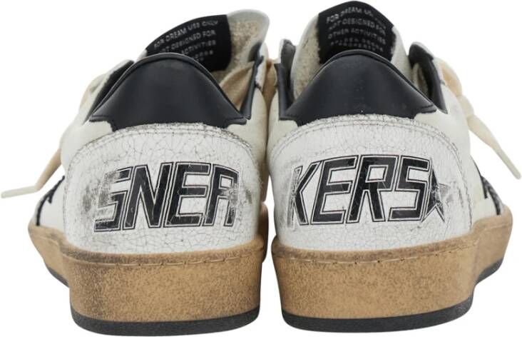 Golden Goose Witte Sneakers met Nappa en Suède White Dames