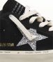 Golden Goose Zwarte Suède Sneakers met Zilveren Glitter Ster Black Dames - Thumbnail 13