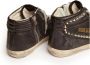 Golden Goose Zwarte hoge sneakers met studs Brown Dames - Thumbnail 3