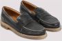 Golden Goose Zwarte Leren Sneakers Jerry Loafers Black Heren - Thumbnail 3